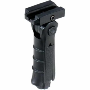 leapers utg ambidextrous 5 position foldable foregrip black