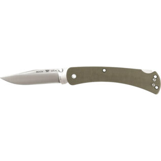 Buck 110 Green Slim Pro Folding Knife