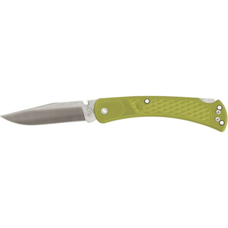 Buck 110 Green Slim Select Folding Knife