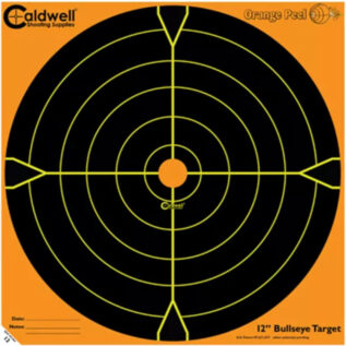 Caldwell Orange Peel 5-Pack 30cm Bullseye Target