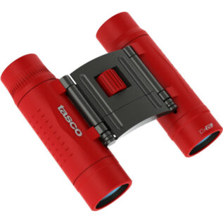 Tasco Essentials 10x25mm Red Binocular