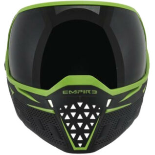 Empire Black & Lime EVS Thermal Clear Paintball Mask
