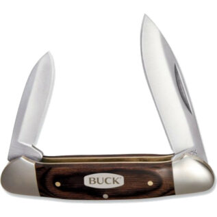 Buck 389 Woodgrain Canoe Pocket Knife