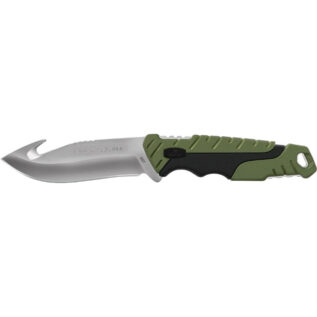 Buck 657 Green Large Persuit Knife with Guthook