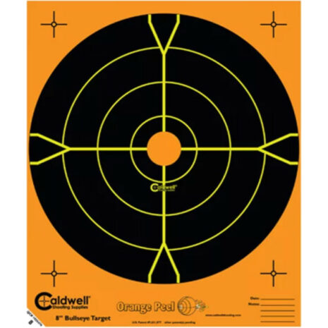 Caldwell Orange Peel 10-Pack 20cm Bullseye Target