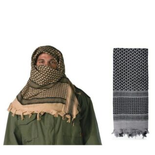 Rothco Grey Shemagh Tactical Desert Scarf