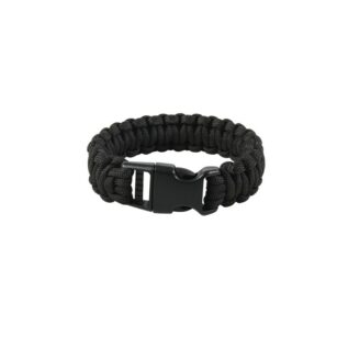 Rothco Deluxe Black 9" Paracord Bracelet