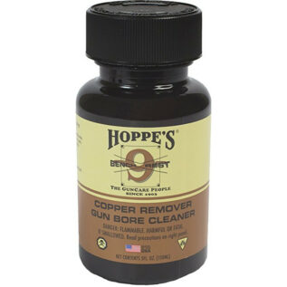Hoppes 5oz Bottle Bench Rest 9 Copper Bore Cleaner