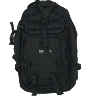 EcoEvo Assault XL Backpack - Black