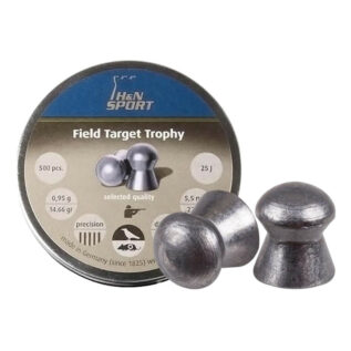 H&N 5.5mm 500 Field Target Trophy Pellets