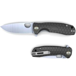 Honey Badger Large D2 Flipper Folding Knife - Black