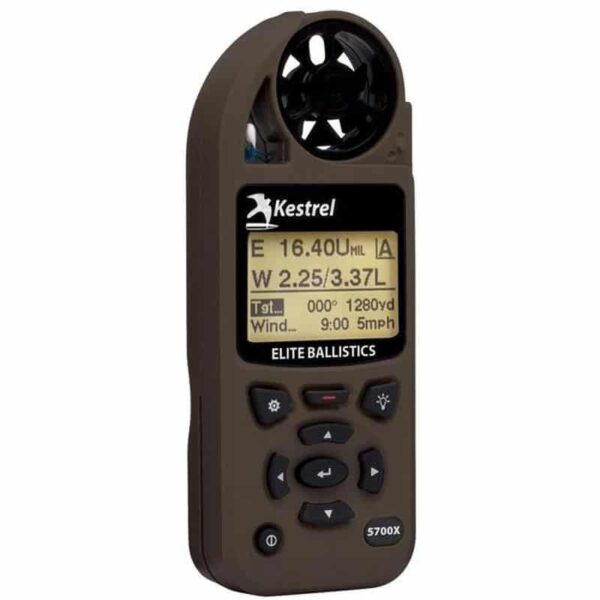 Kestrel 5700X Weather Meter With Applied Ballistics And LiNK - FDE