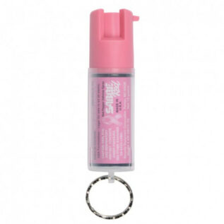 Sabre 0.54oz Pink Pepper Spray with Keyring