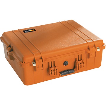Pelican Waterproof Hard Case - 1600 - EMS (Orange)