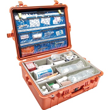 Pelican Waterproof Hard Case - 1600 - EMS (Orange)