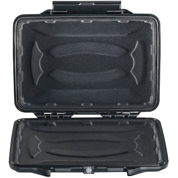 Pelican Waterproof HardBack Case - 1055CC (Black)