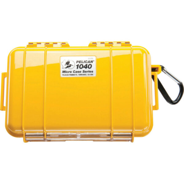 Pelican - 1040 Micro Case with Liner (Yellow)