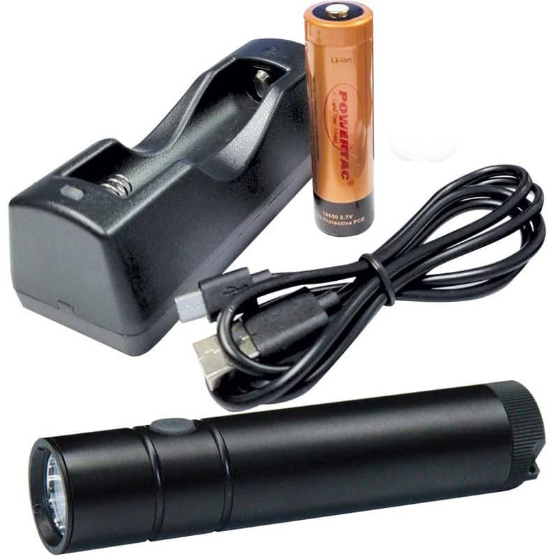 PowerTac E30 Rechargeable EDC Flashlight - 1180 Lumens