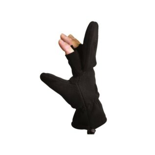 Rothco Medium Black Sniper Fingerless Fleece Glove