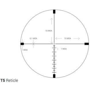 Rudolph Riflescope - Varmint Hunter VH 6-24x50 T5 Reticle