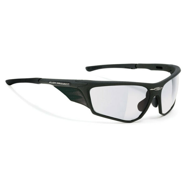 Rudy Project SN228006TTE Zyon Stealth Matte Black Impactx Pure Grey Sunglasses