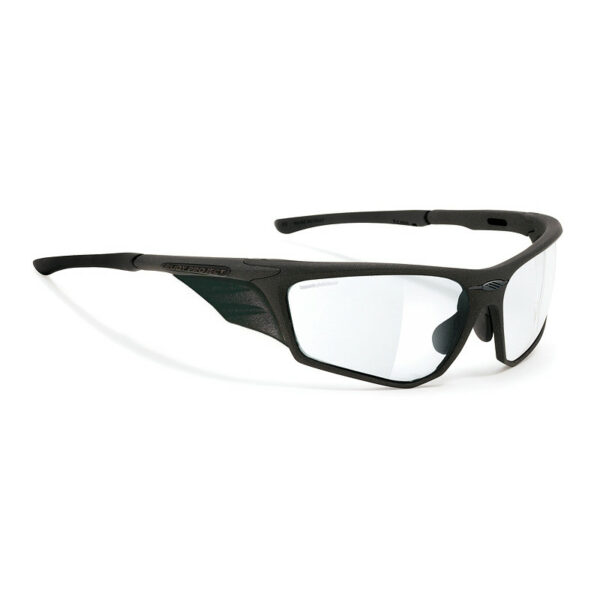 Rudy Project SN228106TTE Zyon Stealth Matte Black Impactx Photochromic Clear Sunglasses