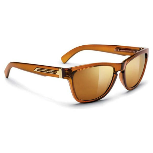 Rudy Project SN504983 Jazz Crystal Brown Laser Gold Sunglasses