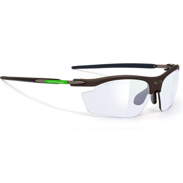 Rudy Project SN797806NNU8 Rydon Fluo Matte Black Green Impactx2 Clear to Laser Black Sunglasses