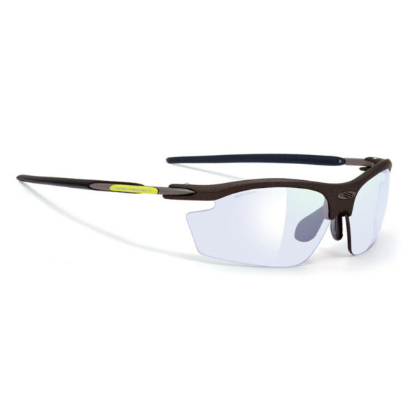Rudy Project SN797806NNZ8 Rydon Fluo Matte Black Yellow Impactx2 Clear to Laser Black Sunglasses
