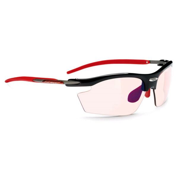 Rudy Project SN798942MR Rydon Black Gloss Impactx2 Clear to Laser Red Sunglasses