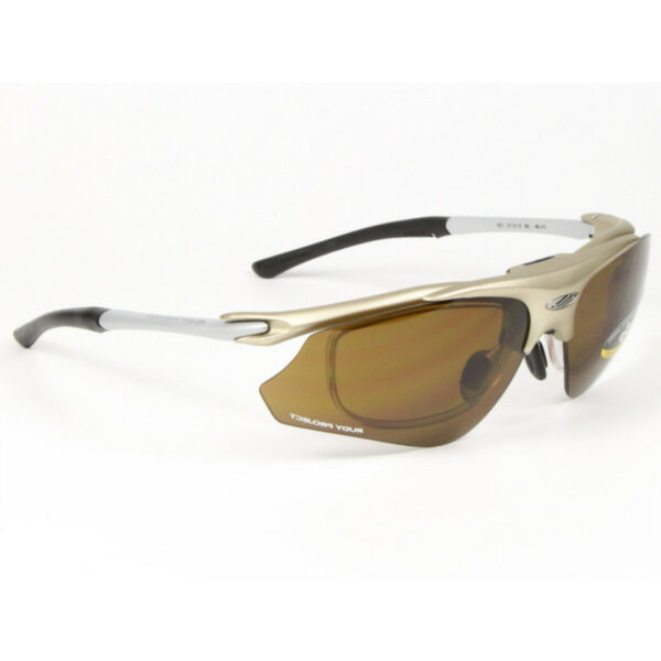 Rudy Project SN962288 Exception STD Titanium Action Brown Sunglasses