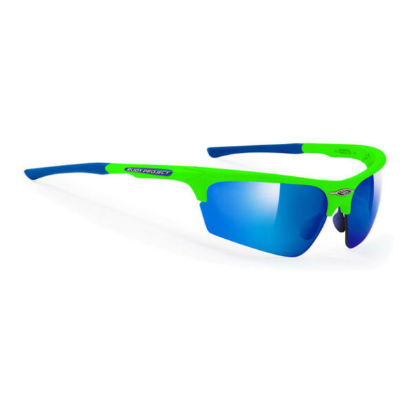 Rudy Project SP043918 Noyz Green Fluo Multilaser Blue Sunglasses