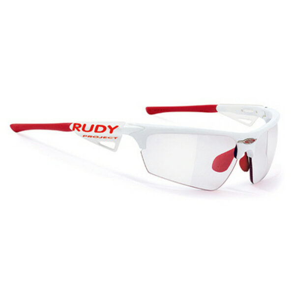Rudy Project SP048169ORC Noyz Racing Pro White Gloss Impactx Photochromic Clear Sunglasses