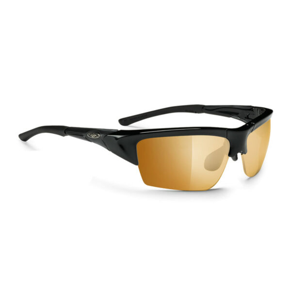 Rudy Project SP190442Z Ryzer XL Black Gloss Laser Bronze Sunglasses