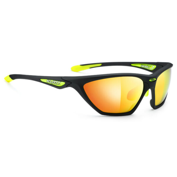 Rudy Project SP274062-000E Firebolt Black Soft Multilaser Orange Sunglasses
