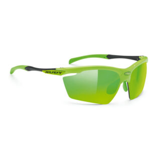 Rudy Project SP294184ORC Agon Racing Pro Cannondale Lime Gloss Multilaser Green Sunglasses