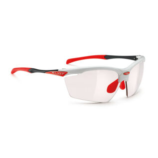 Rudy Project SP297469-FFF2 Agon White Gloss Impactx2 Clear To Red Sunglasses