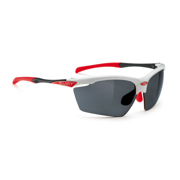 Rudy Project SP298669-FFF2 Agon White Gloss Impactx Polar Grey Sunglasses