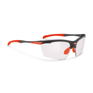 Rudy Project SP298919-FFF2 Agon Carbonium Impactx-2 Clear To Laser Red Sunglasses