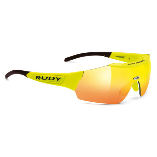 Rudy Project SP304076PORC Ergomask Racing Pro Yellow Fluo Gloss Multilaser Orange Sunglasses