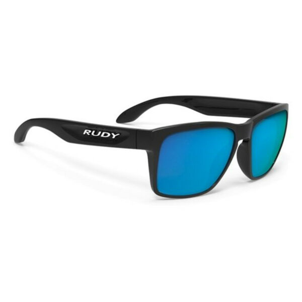 Rudy Project SP313942-0001 Spinhawk Black Gloss Multilaser Blue Sunglasses