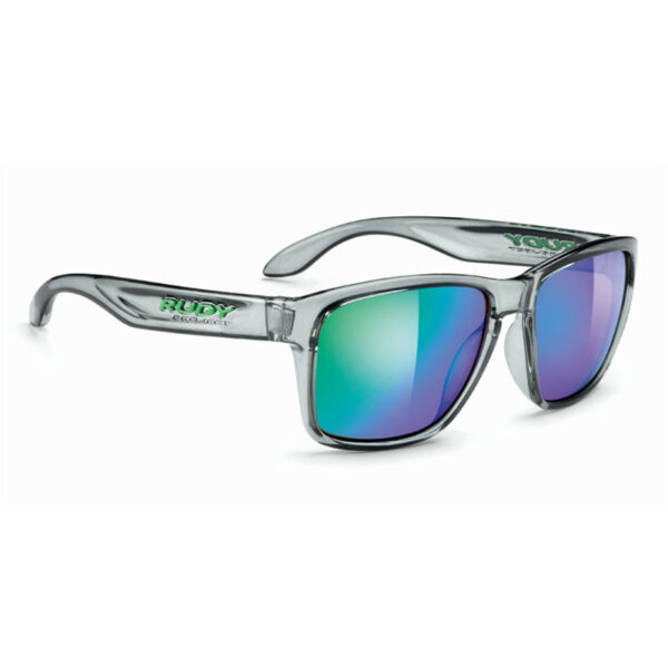 Rudy Project SP314133 Spinhawk Crystal Ash Multilaser Green Sunglasses