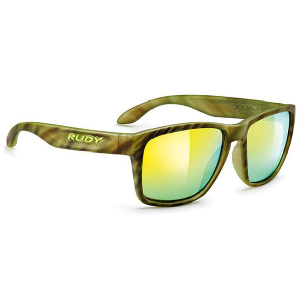 Rudy Project SP316979 Spinhawk Camouflage Green Multilaser Lime Sunglasses