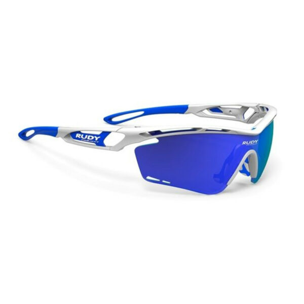 Rudy Project SP393969-0002 Tralyx White Gloss Multilaser Blue Sunglasses