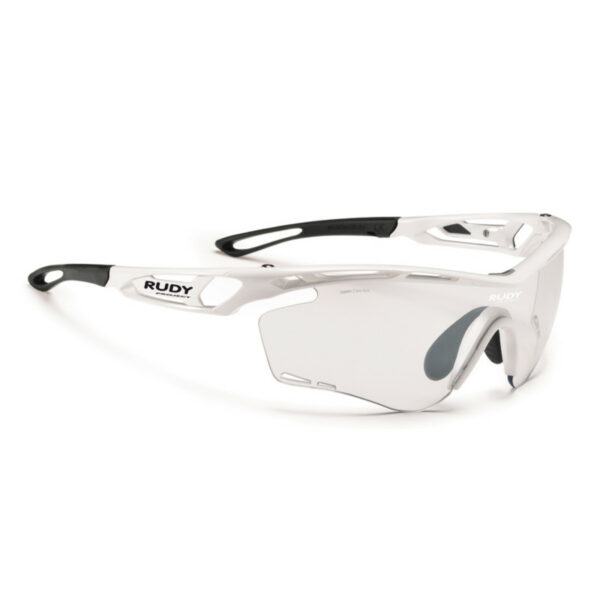 Rudy Project SP397369-0001 Tralyx White Gloss Impactx2 Clear to Black Sunglasses
