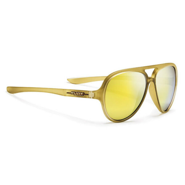 Rudy Project SP425721-0000 Momentum Ice Gold Matte Mulitlaser Gold Sunglasses