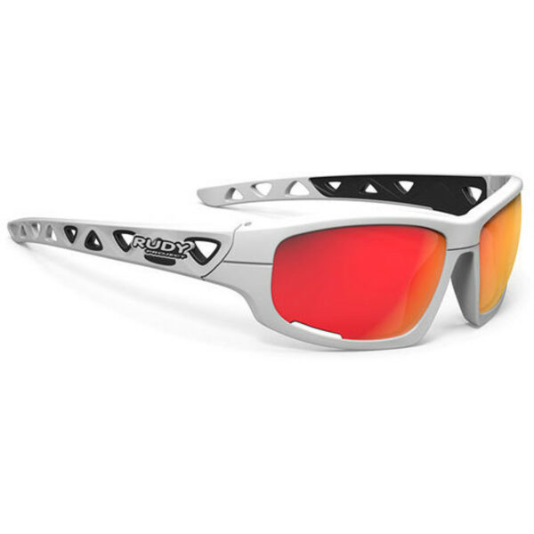 Rudy Project SP434069-0000 Airgrip White Gloss Multilaser Orange Sunglasses