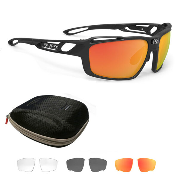 Rudy Project SP494006-S000 Sintryx Matte Black Multilaser Orange Sunglasses Performance Kit