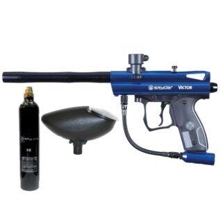 Spyder Victor Paintball Marker Combo - Blue