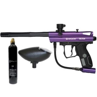 Spyder Victor Paintball Marker Combo - Purple